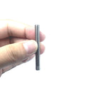 Hand holding Six Piece Set Screws One Quarter Twenty Inch Hex Socket Stainless Steel 304 With Allen Head for fastening