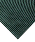 Close-up of Non Slip Outdoor Rubber Ramp Cleat Floor Mat For Inclined Walkways One Eighth Inch Thick 3 Ft By 4 Ft Durable Yet Lightweight