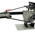 Garage Grade Two By Seventy Two Inch Belt Grinder And Sander Station with variable speed drive for precision sharpening.
