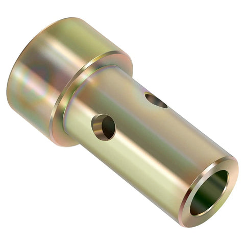 Two Pair Cat 1 Quick Hitch Adapter Bushing Set For Category 1 3 Point Tractors Fits John Deere Speeco Jeffers And More Bolt On Ready Durable Steel With Rust Resistant Zinc Coating, steel bushing close-up