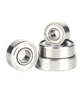Beefy High Speed Micromotor Handpiece Ball Bearing Kit for SDE H37L1 and H37LN Electric Nail Drill, Silent Operation, Durable Sealed Bearings for Heavy Loads and Long Life, silver sealed bearings