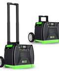 Elite Gold Off Grid Power System 3600W Solar And Wind Pure Sine Wave Kit with wheels and handle for portability