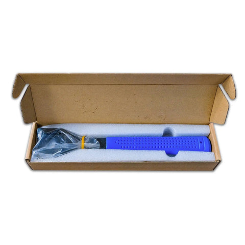 CAT40 CAT50 BT40 Pull Stud Wrench in box, blue handle, alloy steel tool for Mazak spindle, black oxide finish, CNC maintenance