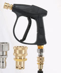 Heavy Duty Brass Quick Connect Hose Adapter For 9mm Tubing Leakproof Easy Install Car Wash Hose Quick Coupler