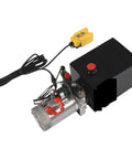 Heavy Duty Stainless Steel Hydraulic Power Unit For Single Acting Cylinders, Badass 7500 Watt Industrial Pump Rig with remote control.
