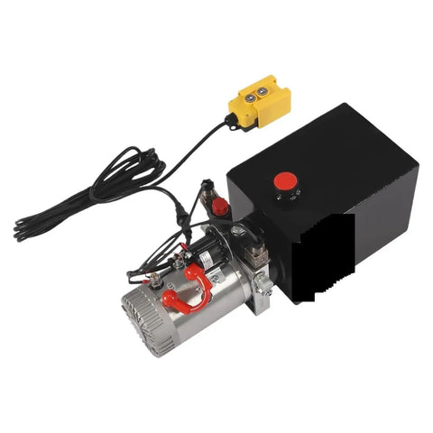 Heavy Duty Hydraulic Power Unit For Single Acting Cylinders With A Rock Solid Stainless Steel Frame And 7500 Watt Motor, electric drive.