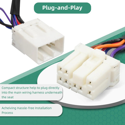Harley Compatible LED Turn Signal Load Equalizer And Stabilizer Controller Plug And Play Resistor Kit wiring harness connectors