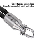 Beefy Heavy Duty Wire Pulling Attachment With 4000 Lbs Max Pull Strength For Copper And Aluminum Cables, stainless steel head