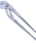 Heavy Duty Multi Pump Pliers With Nine Step Adjustable Jaws And Integrated Cutting Blade Perfect For Gas Line And Water Supply Repairs Hella Tough Japanese Craftsmanship Fits Like A Glove, showing polished metal finish and ergonomic design.