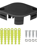 Weed Eater Bladed Trimmer Head With Fixed Dual Blades For Ryobi 18V 24V And 40V Trimmers Fits RY40210 RY40210A ACFHRL2 Includes Six Replacement Blades Easy Install with components