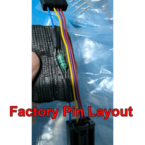 Transmission Shift Lever Jumper Wiring Harness 84733196 Plug N Play Fix Shift To Park Message For Chevrolet Malibu Volt 2016 2017 And GMC Acadia 2017 2019 With Factory Pin Layout, close-up connector
