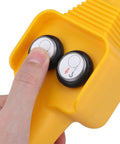 Rugcel Yellow Winch Hand Control Switch For 12V Electric Winches Replacement Wired Remote Controller with push buttons.