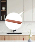 Two Finger Edge Pulls Concealed Drawer Handle With Screws For Cabinets And Furniture Aluminum 8 Inch Rust Resistant Installed