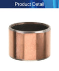 Heavy Duty Rock Solid Sleeve Bearing 12mm Bore 14mm OD 10mm Length Precision Oilless Bushing built tough from carbon steel copper.