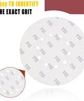 Nine Inch 10 Hole Hook And Loop Sanding Discs Set 30 Pcs Pro Grade Drywall Sander Abrasive Discs with P80 Grit for Dust Extraction