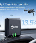 FAA Compliant Remote Identification Broadcast Module For GPS Drones With 4K Camera Spare Parts Kit shown with dimensions and weight