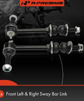 2 Front Sway Bar Links Stabilizer Bar Links For Ram 2500 3500 2011-2013 4500-5500 2011-2019 And Dodge Ram