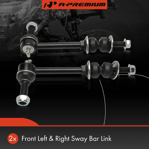2 Front Sway Bar Links Stabilizer Bar Links For Ram 2500 3500 2011-2013 4500-5500 2011-2019 And Dodge Ram