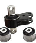 Heavy Duty Front Differential Mount Set Fits 2005 Through 2010 Grand Cherokee steel and rubber components view.