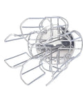 Bottom view of Metal Coffee Pod Storage Rack For Easy Grab And Go Capsule Organization Iron Construction Sleek Modern Capsule Holder Stand