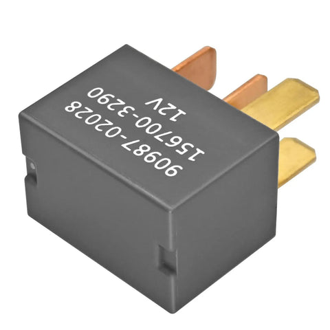 12V DC 30A 4 Pin Automotive Relay Pack Of 2 For Toyota Vehicles 1997 And Up Direct Replacement With OEM-Quality Performance, Reliable Power Switch For Engine Bay, Plug And Play 12V Relay Fit close-up
