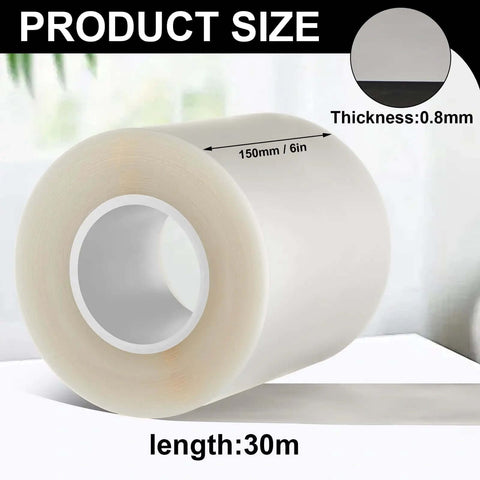 Urethane Die Guard Film for Press Brakes Protective Tape for Metal Bending Dies Prevent Scratches 6 Inch by 0.030 Inch
