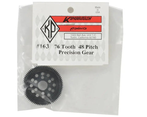 163 76 Tooth Spur Gear, 48 Pitch For RC Cars And Hobby Enthusiasts in packaging