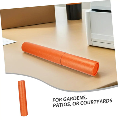 Telescopic Poster Tube Holder 52 To 95 Cm Expandable Mailing Tube with Strap on desk, moisture and UV resistant for art storage
