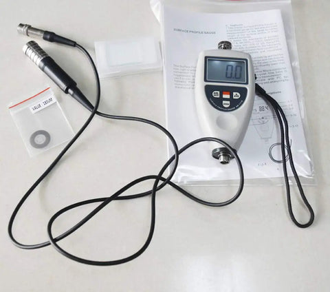 Surface Roughness Meter And Profile Gauge With 0 To 750 Micrometer Range 1 Micrometer Resolution Fast Readings Over 30 Per Minute