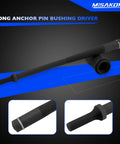 Truck Brake Anchor Pin Bushing Driver Kit For 1-3/8 Inch Bushings Fits 11-1/2 Inch Long Anchor Pins Heavy Duty Pneumatic Tool