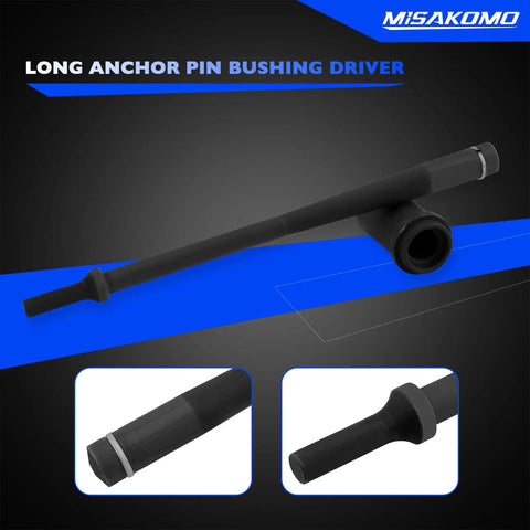 Truck Brake Anchor Pin Bushing Driver Kit For 1-3/8 Inch Bushings Fits 11-1/2 Inch Long Anchor Pins Heavy Duty Pneumatic Tool