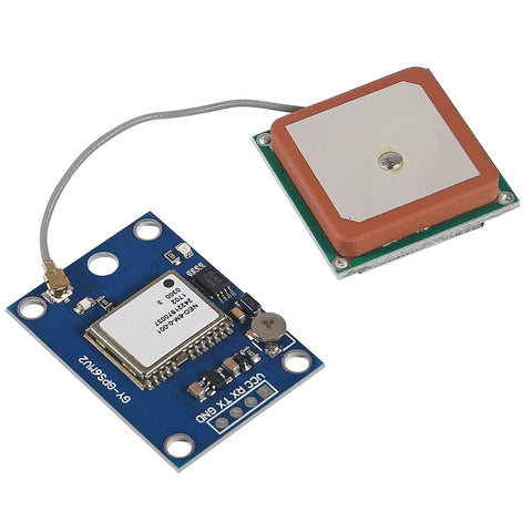 Neo 6M GPS Module Flight Controller with large antenna for EEPROM and APM 2.5, 3V-5V power RS232 TTL interface with LED