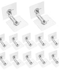 12 Piece Cabinet Anchors Heavy Duty Furniture Safety Straps For Dresser Bookshelf And Cabinets Anti Tip Wall Anchors For Childproofing