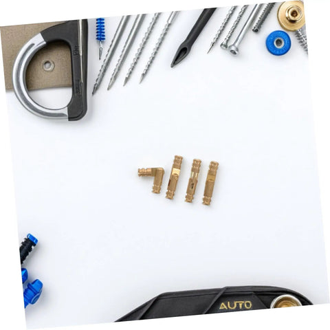 Brass Barrel Hinges For Jewelry Boxes With Slick Hidden Design And Silent Opening Mechanism 25 Piece Set on white surface