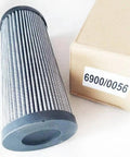Hydraulic Auxiliary Filter Replacement 6900 0056 for JS130 JS160 JS180 in box, designed for heavy-duty high flow inline filtration