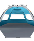 Pop Up Beach Tent For 3 To 4 People With Sandbags, Easy One Person Setup, Portable Sun Shade Canopy, UPF50+ UV Protection