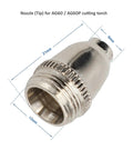 Nozzle tip for AG60P Plasma Cutter Consumable Kit with Electrodes, Tips, Shields, Cups and Brackets for Plasma Torch