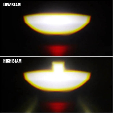 Brilliant Super Bright Led Headlight For Can-Am Outlander Adventure Atv And Ebike With High Low Beam Spotlights Delivers Killer Fog Light Auxiliary Lamp For Night Riding Safety And Clear Visibility In Heavy Rain low and high beam light pattern