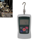 Mini Digital Force Tester 100N Push Pull Gauge With Built In Sensor, handheld lab force tester with hook accessory
