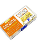 Six Value MKP Safety Capacitor Kit Set With 22 Pieces, 275VAC X2, 22.5mm Pitch, 0.22uF 0.33uF 0.47uF 0.68uF 1uF 1.2uF in yellow case