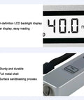 Handheld Vibration Vibe Meter And Analyzer With LCD Backlit Screen Digital Readout For Acceleration 0.1 To 199.9 m Per s2 Velocity And Displacement Piezoelectric Sensor Great For Mechanical Fault Diagnosis And Maintenance, metal shell