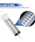 Universal Brake Bleeder Kit With 100Ml Syringe And 50Cm Hose for hydraulic fluid, clear tube, easy-to-read scale.