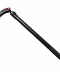 Heavy Duty Telescopic Pry Bar Locking Adjustable Angle 29 To 48 Inch Extendable Crowbar with a curved head and textured grip.