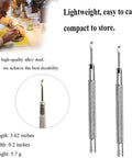 Lightweight precision tool for watch repair, durable alloy steel, ideal for safe hand setting in 6 In 1 Watch Hands Repair Kit.