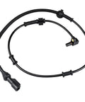 Front Abs Wheel Speed Sensor Left And Right Pair Set For Four Wheel Drive Ford Super Duty Trucks Built Tough Rig Ready Smooth Swap Heavy Duty Workhorse Oem Replacement Kit - close-up view of sensors with connectors.