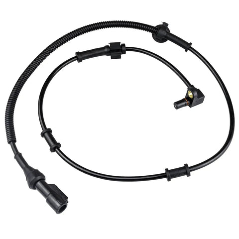Front Abs Wheel Speed Sensor Left And Right Pair Set For Four Wheel Drive Ford Super Duty Trucks Built Tough Rig Ready Smooth Swap Heavy Duty Workhorse Oem Replacement Kit - close-up view of sensors with connectors.
