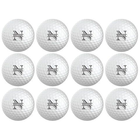 Personalized Golf Balls With Name And Initials 12 Pack Custom Monogram Golf Balls Dope Gift For Golfers Fans And Collectors