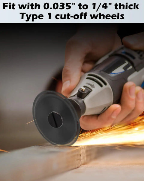 Cut Off Wheel Mounting Mandrel Holder For Three Eighths Inch And One Quarter Inch Arbor Holes Four Pack Die Grinder Accessories