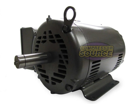 General Purpose Single-Phase AC Motor 10 HP 1725 RPM 230V 60Hz 215T OPSB Enclosure Copper Windings Sealed Ball Bearing