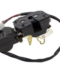 Front Left Driver Side Door Lock Actuator Motor For Mazda Protege And Protege5 2001-2003 Hatchback Replace Part BJ3D-59-310 Quality Build For Easy Install, black plastic